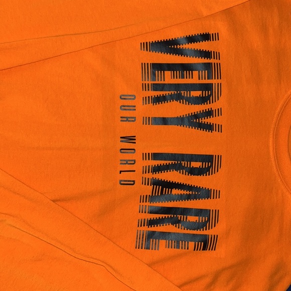 Very Rare Brand Orange Long Sleeve TShirt - Picture 2 of 3